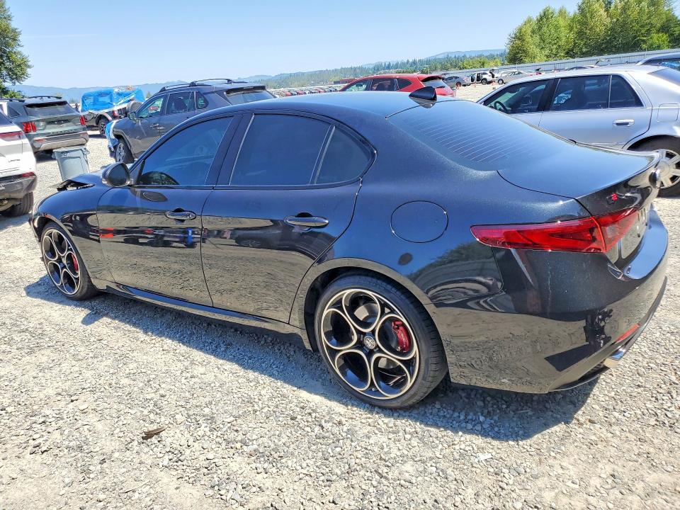 2022 Alfa romeo Giulia VIN ZARFAMBN3N7665809 COPART salvage auction — FRONT END, Wa - Bill Of Sale, sold $13,000 on 2026-08-03 (photo 2)