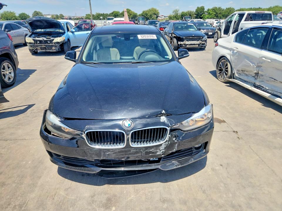 2015 BMW 3er VIN WBA3C3C57FP663723 COPART salvage auction — FRONT END, Tx - Salvage Vehicle Title, sold $2,100 on 2026-08-17 (photo 5)