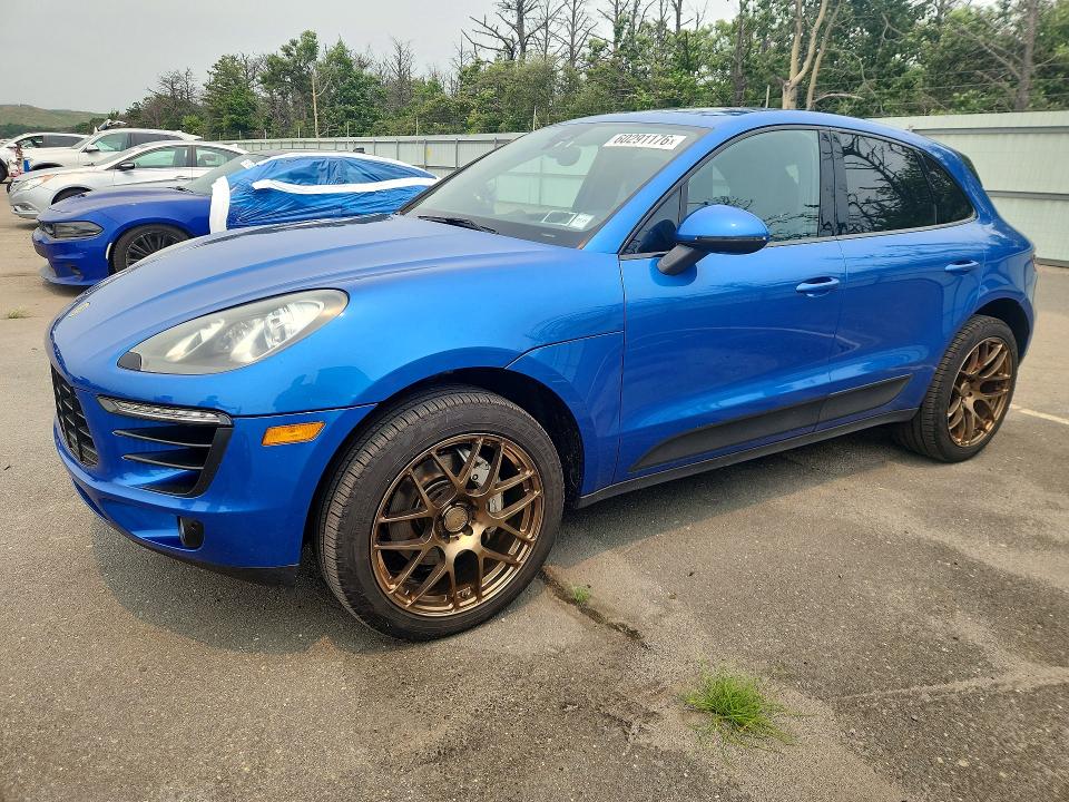2017 Porsche Macan VIN WP1AB2A51HLB10455 COPART salvage auction — SIDE, Ny - Mv-907A Salvage Certificate, sold $5,100 on 2026-07-22 (photo 1)