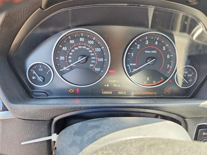 2017 BMW 3er VIN WBA8D9C30HA011715 COPART salvage auction — NORMAL WEAR, Tx - Certificate Of Title (P), sold $2,900 on 2026-08-20 (photo 9)