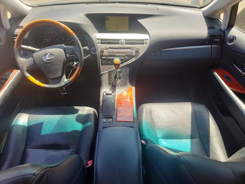 2010 Lexus Rx VIN JTJZB1BA9A2003091 COPART salvage auction — FRONT END, Ca - Salvage Certificate, sold $2,600 on 2026-07-31 (photo 8)