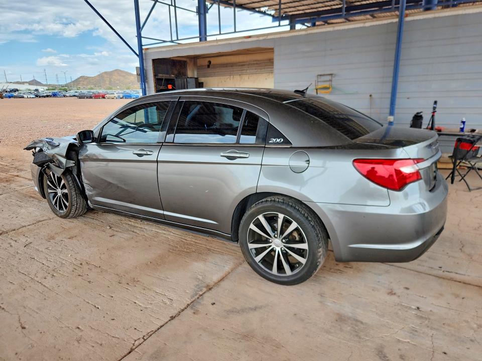 2012 Chrysler 200 VIN 1C3CCBBG8CN297041 COPART salvage auction — FRONT END, AZ - CERT OF TITLE - SALVAGE, sold $825 on 2026-08-28 (photo 2)