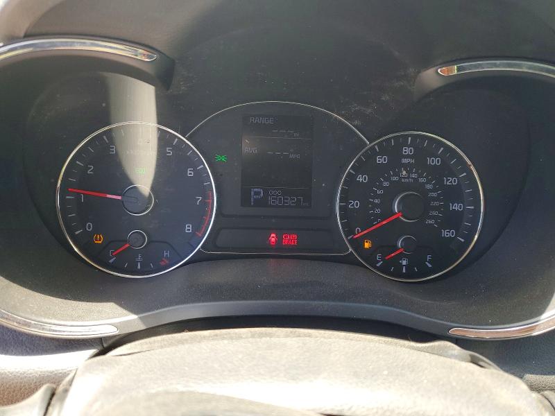 2016 Kia VIN KNAFX4A64G5440460 COPART salvage auction — VANDALISM, Ca - Salvage Certificate, sold $225 on 2026-07-24 (photo 9)