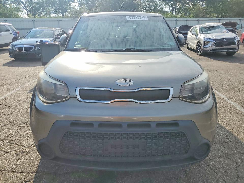 2014 Kia Soul VIN KNDJN2A20E7004629 COPART salvage auction — REAR END, Oh - Cert Of Title-Salvage, sold $500 on 2026-07-31 (photo 5)