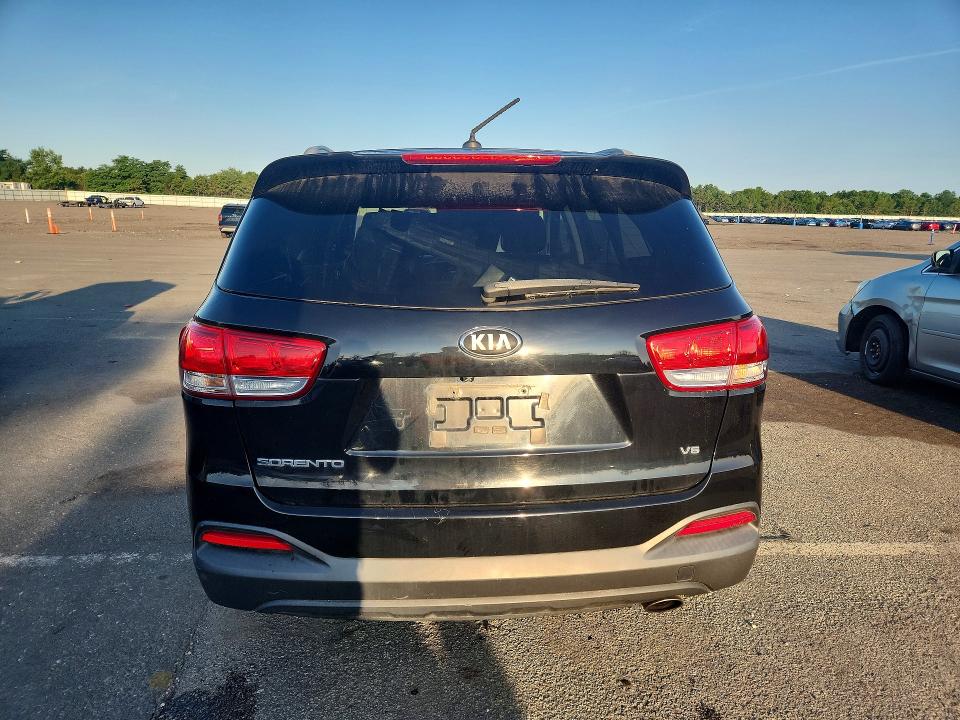 2016 Kia Sorento VIN 5XYPGDA58GG151149 COPART salvage auction — FRONT END, NY - MV-907A SALVAGE CERTIFICATE, sold $2,050 on 2026-07-27 (photo 6)