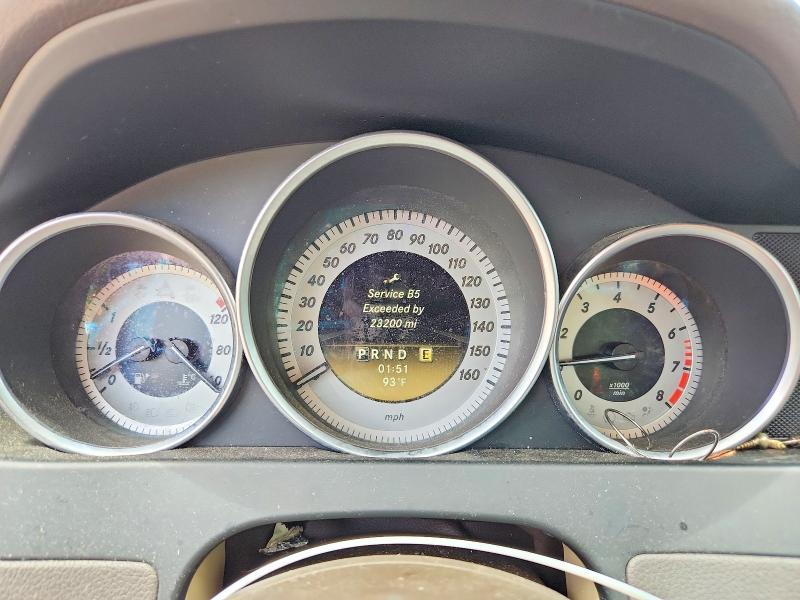 2012 Mercedes-benz C-klasse VIN WDDGF8BB6CR206102 COPART salvage auction — REAR END, Ga - Cert Of Title-Salvage, sold $650 on 2026-08-21 (photo 9)