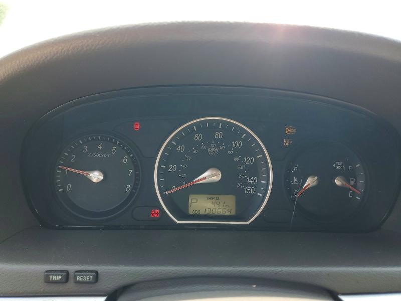 2006 Hyundai Sonata VIN KMHET46C56A079217 COPART salvage auction — MINOR DENT/SCRATCHES, MA - CERT OF TITLE-RECONSTRCTD COLL, sold $125 on 2026-07-22 (photo 9)