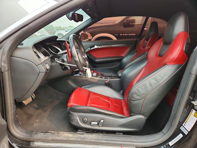 2015 Audi S5 VIN WAUCGAFH6FN009242 COPART salvage auction — MECHANICAL, PA - CERT OF TITLE (P), sold $9,300 on 2026-07-24 (photo 7)