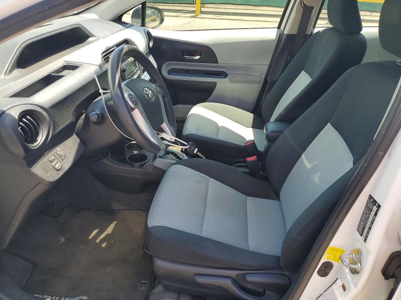 2012 Toyota Prius c VIN JTDKDTB30C1506075 COPART salvage auction — REAR END, CO - SALVAGE TITLE (P), sold $625 on 2026-07-28 (photo 7)