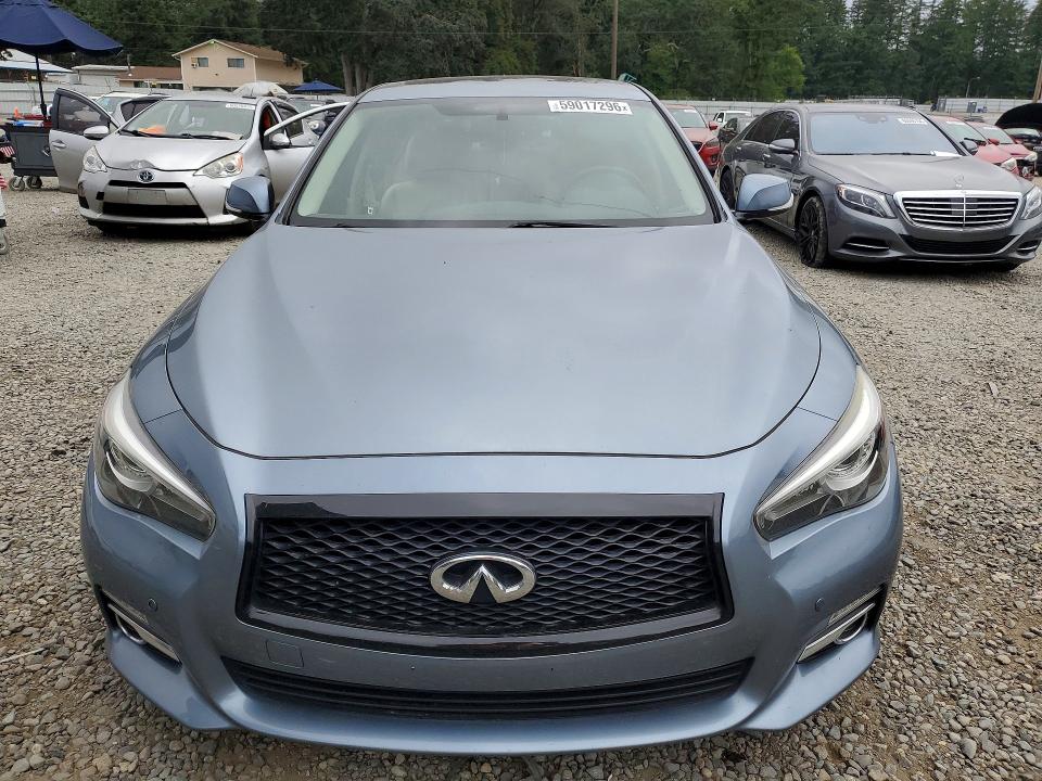 2016 Infiniti Q50 VIN JN1EV7AR4GM340349 COPART salvage auction — SIDE, Wa - Bill Of Sale, sold $4,050 on 2026-07-17 (photo 5)