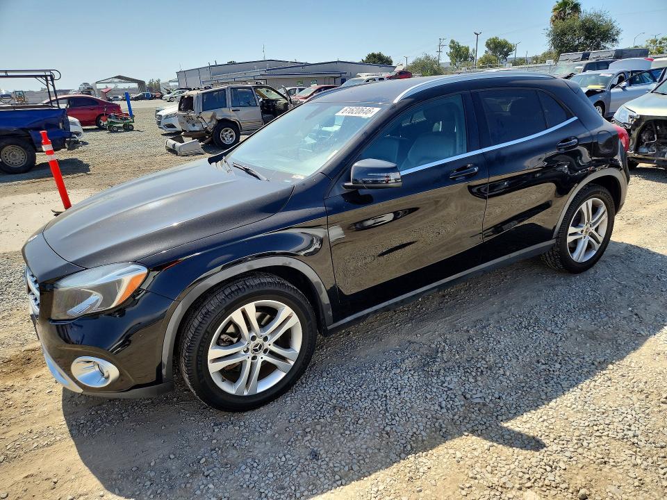 2018 Mercedes-benz Gla-klasse VIN WDCTG4GBXJJ503743 COPART salvage auction — MINOR DENT/SCRATCHES, Ca - Dis/Dlr/Exp Only Clean Title, sold $3,650 on 2026-08-14 (photo 1)