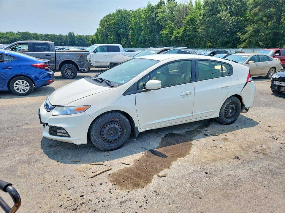 2014 Honda Insight VIN JHMZE2H52ES000161 COPART salvage auction — REAR END, Nj - Cert Of Title-Salvage, sold $150 on 2026-07-21 (photo 1)