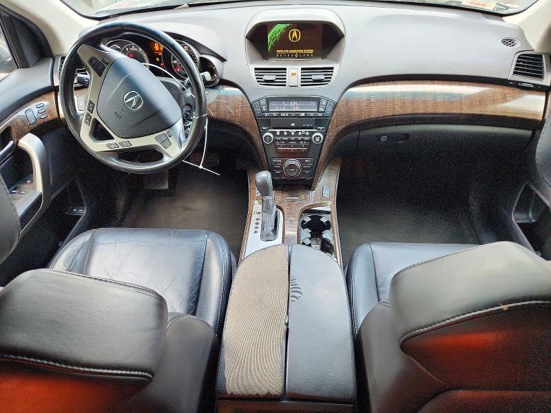 2012 Acura Mdx VIN 2HNYD2H3XCH540063 COPART salvage auction — FRONT END, Md - Cert Of Salvage > 75% Damage, sold $400 on 2026-07-31 (photo 8)