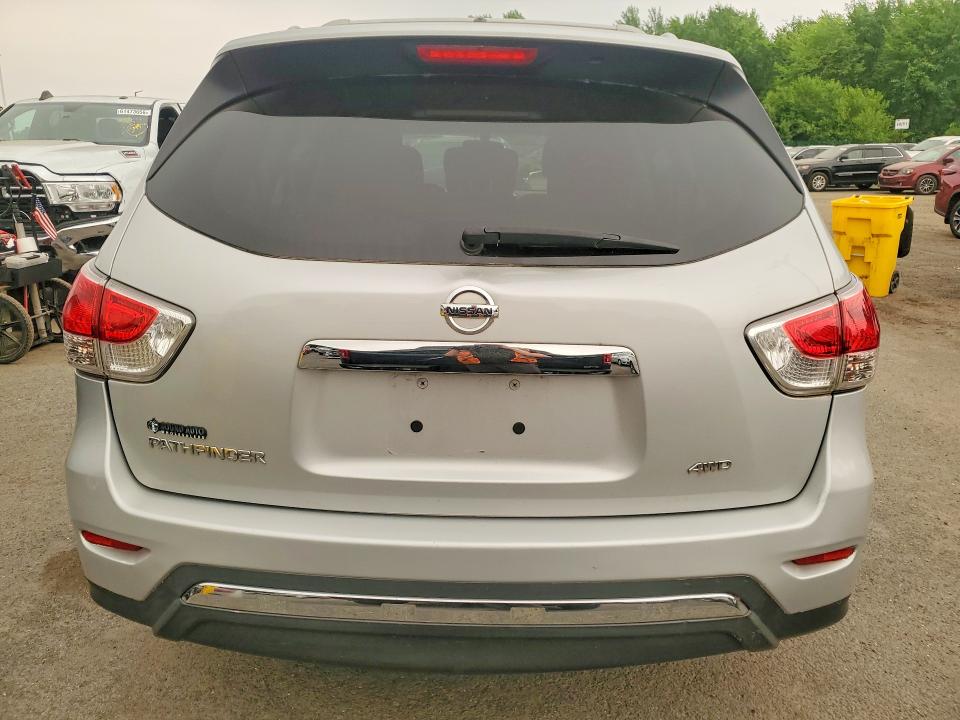 2015 Nissan Pathfinder VIN 5N1AR2MM5FC667295 COPART salvage auction — MINOR DENT/SCRATCHES, CT - CERTIFICATE OF TITLE (P), sold $1,000 on 2026-07-20 (photo 6)