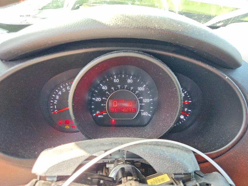 2019 Kia Soul VIN KNDJP3A57K7911853 COPART salvage auction — FRONT END, TX - SALVAGE VEHICLE TITLE (P), sold $1,600 on 2026-07-27 (photo 9)