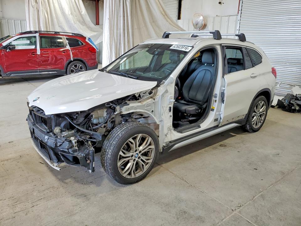 2016 BMW X1 VIN WBXHT3C30G5E52275 COPART salvage auction — FRONT END, Ny - Mv-907A Salvage Certificate, sold $3,300 on 2026-08-03 (photo 1)