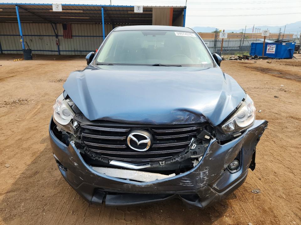 2016 Mazda Cx-5 VIN JM3KE4DY7G0913034 COPART salvage auction — FRONT END, Co - Salvage Title, sold $2,200 on 2026-07-27 (photo 5)