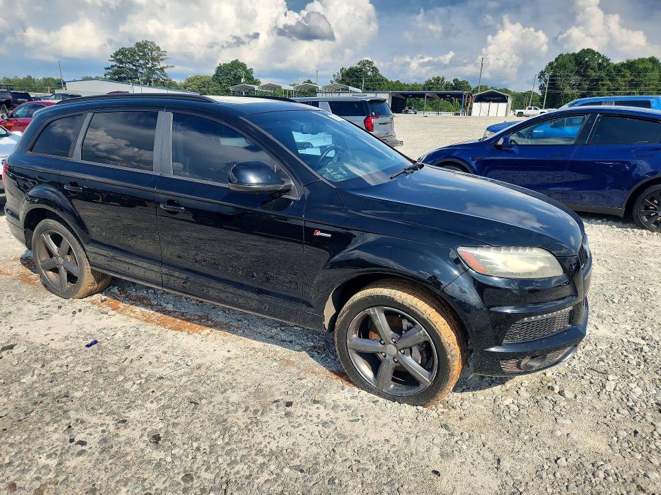 2015 Audi Q7 VIN WA1DGAFE7FD003382 COPART salvage auction — WATER/FLOOD, Sc - Certificate Of Title, sold $500 on 2026-07-20 (photo 4)