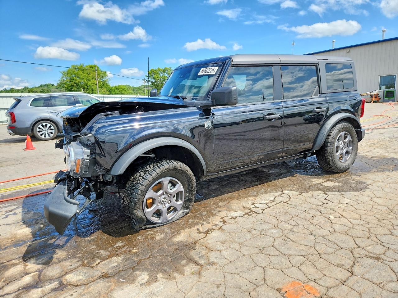 2025 Ford Bronco VIN 1FMDE7BH1SLA55987 COPART salvage auction — Front End, TN - SALVAGE CERTIFICATE, sold $10,000 on 2026-08-17 (photo 1)