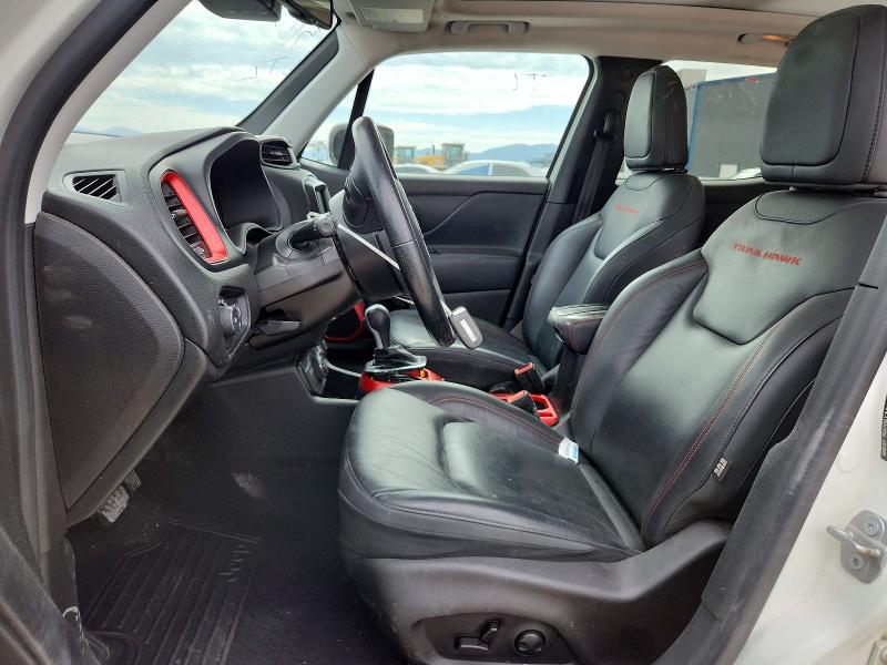 2022 Jeep Renegade VIN ZACNJDC1XNPN68026 COPART salvage auction — FRONT END, Ut - Salvage Certificate, sold $2,550 on 2026-08-11 (photo 7)
