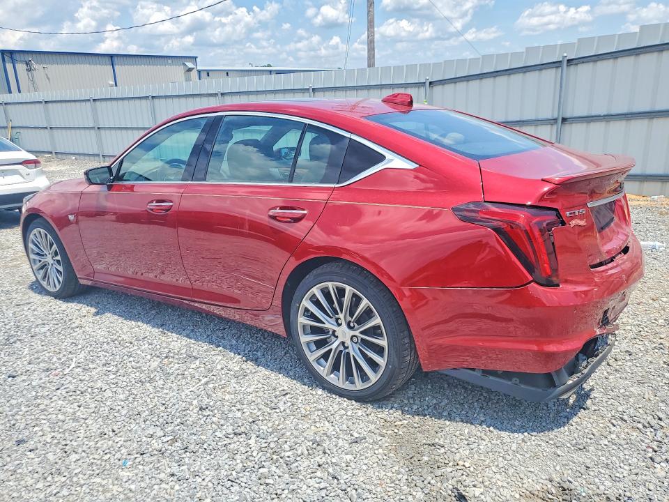 2020 Cadillac Ct5 VIN 1G6DN5RW0L0131640 COPART salvage auction — REAR END, Nc - Salvage Certificate Of Title, sold $9,000 on 2026-09-09 (photo 2)
