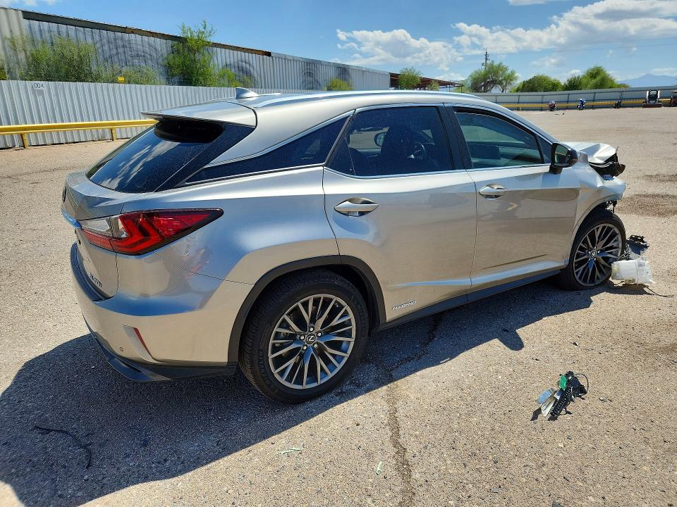 2019 Lexus Rx VIN 2T2BGMCA7KC039494 COPART salvage auction — FRONT END, Az - Cert Of Title - Salvage, sold $14,000 on 2026-07-31 (photo 3)