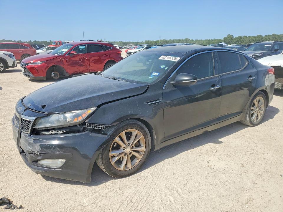2012 Kia Optima VIN 5XXGN4A75CG075511 COPART salvage auction — FRONT END, Tx - Salvage Vehicle Title, sold $750 on 2026-07-31 (photo 1)