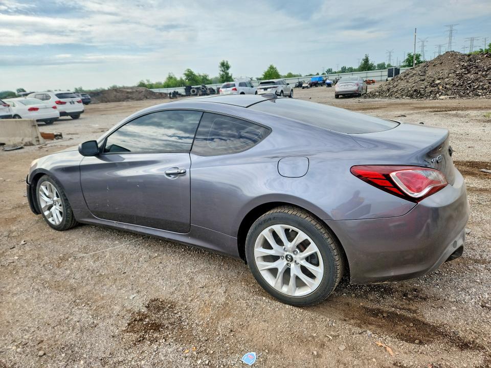 2013 Hyundai Genesis coupe VIN KMHHT6KD1DU112331 COPART salvage auction — FRONT END, Il - Certificate Of Title, sold $700 on 2026-07-28 (photo 2)
