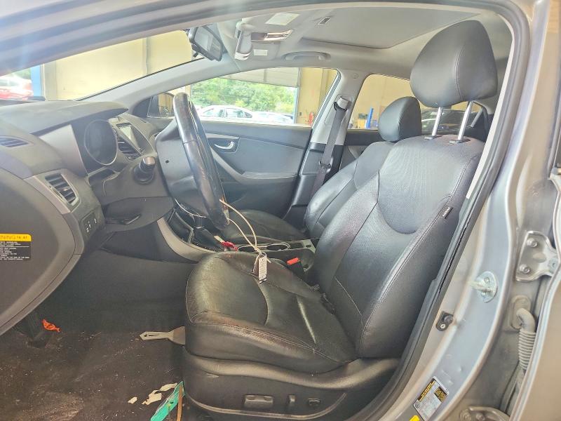2015 Hyundai Elantra VIN KMHDH4AE8FU222908 COPART salvage auction — FRONT END, Va - Certificate Of Title, sold $125 on 2026-07-21 (photo 7)