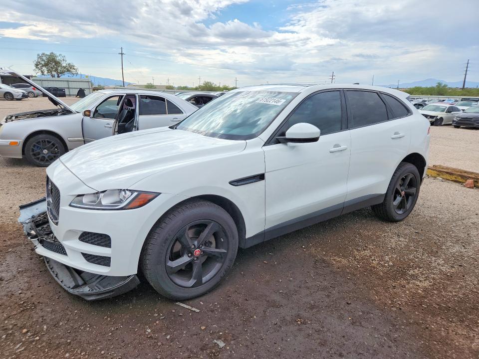 2020 Jaguar F-pace VIN SADCJ2FX8LA645797 COPART salvage auction — FRONT END, AZ - CERT OF TITLE - SALVAGE, sold $3,200 on 2026-07-31 (photo 1)
