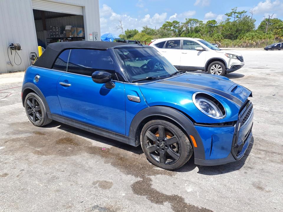 2022 Mini Cooper VIN WMW43DL01N3N81362 COPART salvage auction — FRONT END, Fl - Cert Of Title Slvg Rebuildable, sold $5,300 on 2026-08-12 (photo 4)