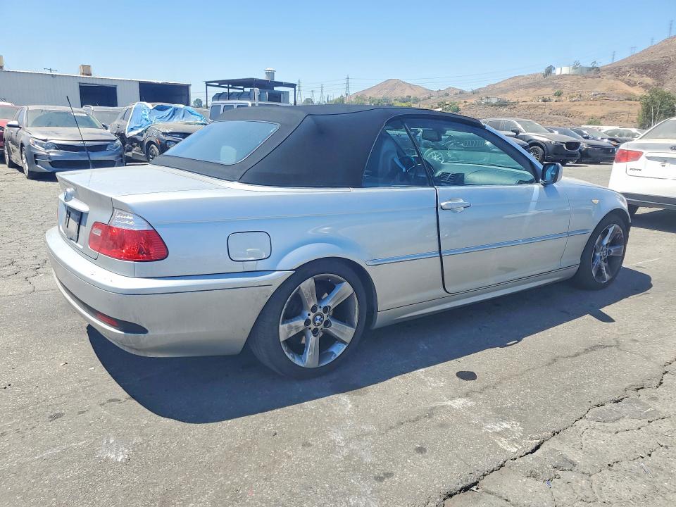 2004 BMW 3 series VIN WBABW33414PL30487 COPART salvage auction — FRONT END, CA - SALVAGE CERTIFICATE, sold $2,600 on 2026-08-20 (photo 3)