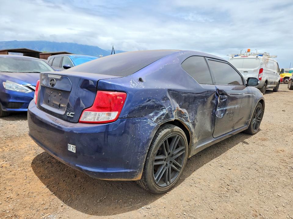 2011 Scion Tc VIN JTKJF5C79B3021772 COPART salvage auction — WATER/FLOOD, HI - BILL OF SALE - PARTS ONLY, sold $30 on 2026-09-04 (photo 3)