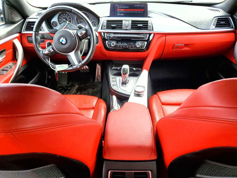 2018 BMW 4er VIN WBA4J3C57JBG96434 COPART salvage auction — FRONT END, Ny - Mv-907A Salvage Certificate, sold $7,300 on 2026-08-20 (photo 8)