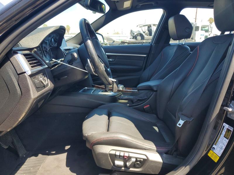 2016 BMW 3er VIN WBA8E9C59GK643698 COPART salvage auction — REAR END, Ca - Salvage Certificate, sold $2,600 on 2026-07-30 (photo 7)
