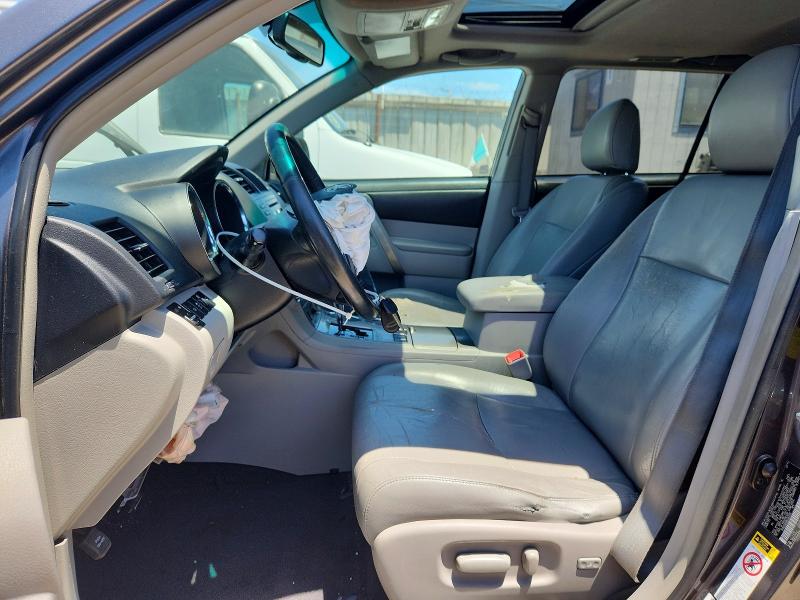 2011 Toyota Highlander VIN 5TDZK3EH9BS040546 COPART salvage auction — FRONT END, CA - SALVAGE CERTIFICATE, sold $850 on 2026-07-30 (photo 7)