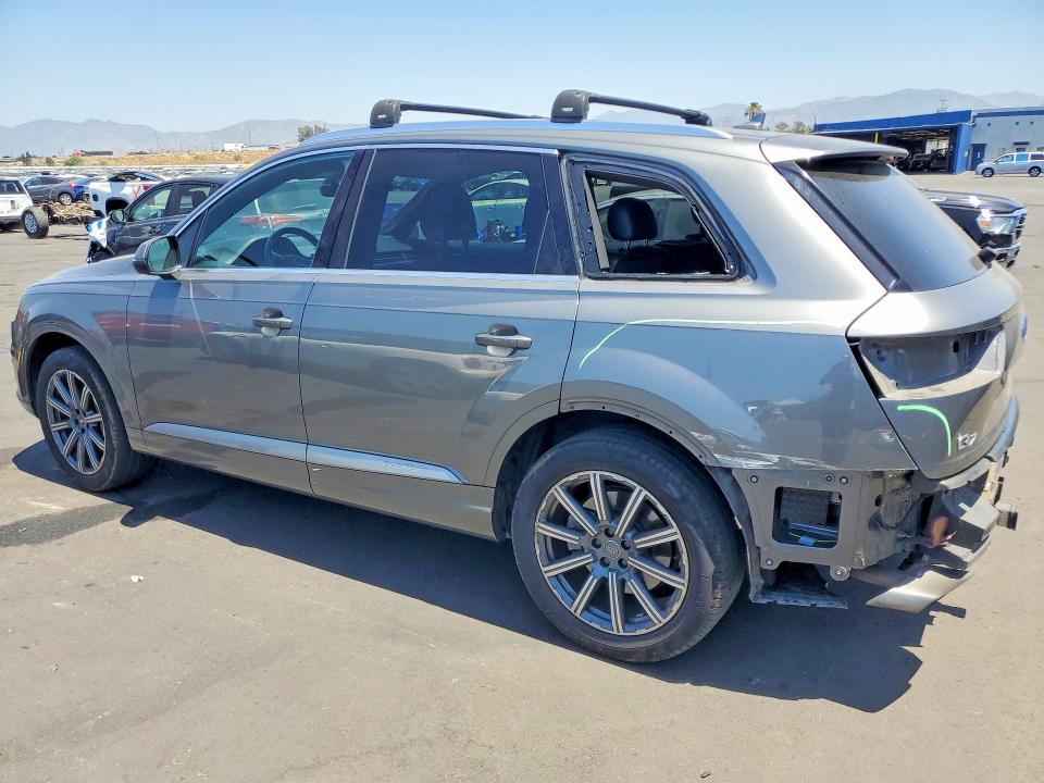 2017 Audi Q7 VIN WA1LAAF74HD046479 COPART salvage auction — REAR END, Ca - Salvage Certificate, sold $6,900 on 2026-07-27 (photo 2)