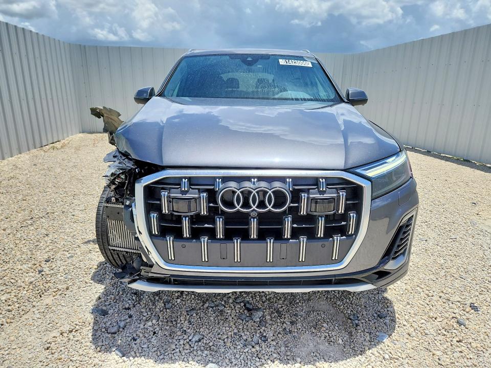 2025 Audi Q7 VIN WA1LVBF76SD016904 COPART salvage auction — SIDE, Fl - Certificate Of Title (P), sold $400 on 2026-07-22 (photo 5)