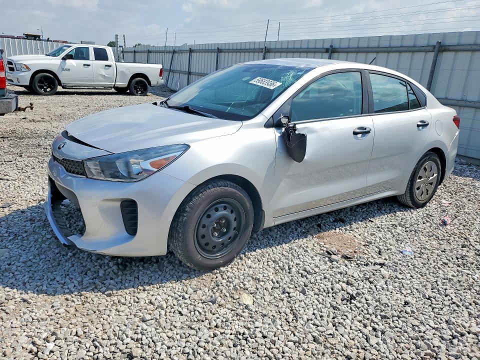2018 Kia Rio VIN 3KPA24AB2JE046962 COPART salvage auction — FRONT END, Oh - Dealer Only Salvage Title (P), sold $1,750 on 2026-07-10 (photo 1)