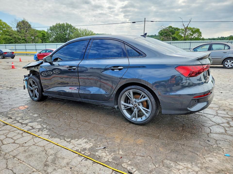 2024 Audi A3 VIN WAUAUDGY0RA135897 COPART salvage auction — FRONT END, Tn - Salvage Certificate, sold $8,300 on 2026-09-14 (photo 2)