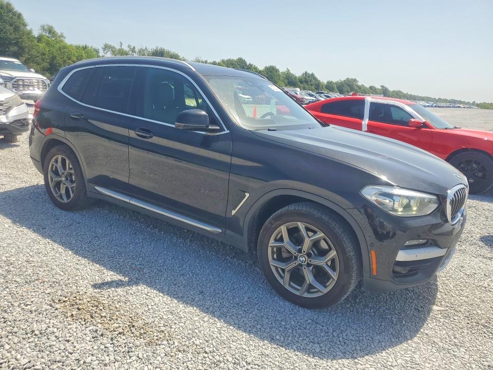 2020 BMW X3 VIN 5UXTY3C08L9B07835 COPART salvage auction — REAR END, La - Cert Of Title-Salvage, sold $7,900 on 2026-07-27 (photo 4)