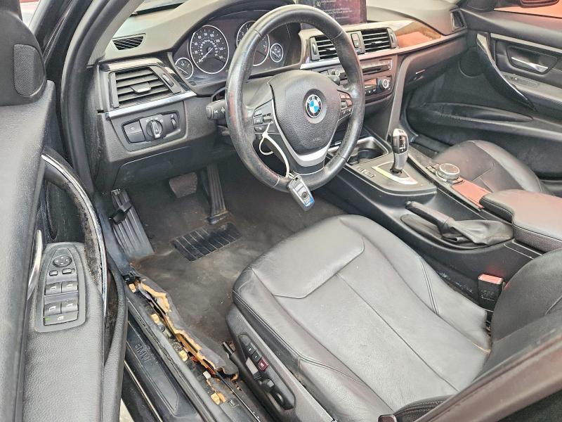 2015 BMW 3er VIN WBA3B5C53FF960105 COPART salvage auction — FRONT END, WV - CERTIFICATE OF TITLE (P), sold $3,250 on 2026-08-10 (photo 8)