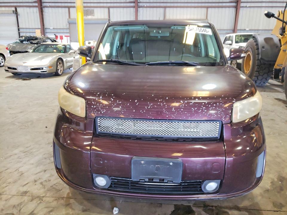 2008 Toyota Scion VIN JTLKE50E081042584 COPART salvage auction — REAR END, Fl - Cert Of Title Slvg Rebuildable, sold $100 on 2026-07-27 (photo 5)