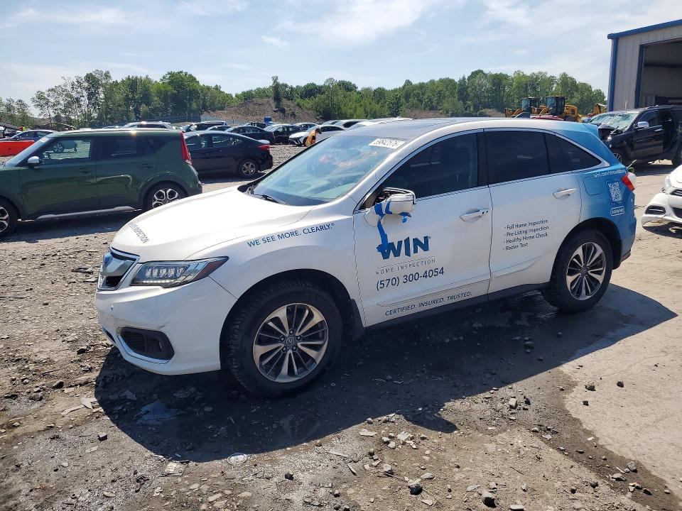 2016 Acura Rdx VIN 5J8TB4H7XGL028284 COPART salvage auction — HAIL, Salvage Title, sold $400 on 2026-07-22 (photo 1)