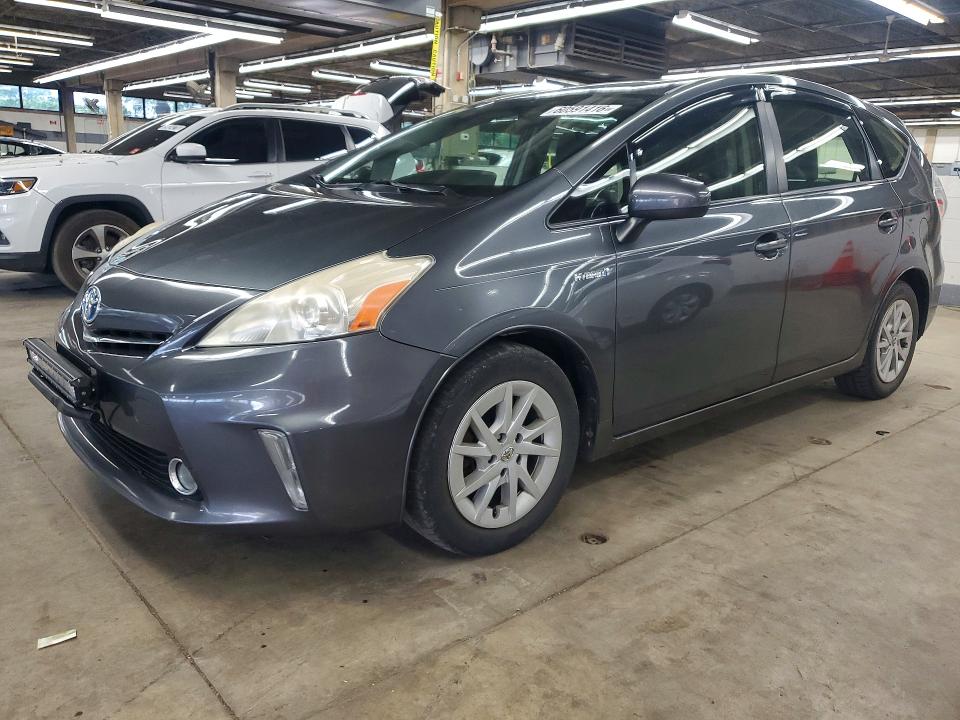 2013 Toyota Prius VIN JTDZN3EU3D3205774 COPART salvage auction — MINOR DENT/SCRATCHES, Il - Certificate Of Title, sold $3,200 on 2026-07-13 (photo 1)