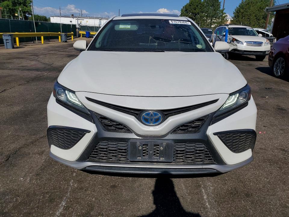 2022 Toyota Camry VIN 4T1K31AK7NU040951 COPART salvage auction — FRONT END, CO - CERTIFICATE OF TITLE, sold $11,800 on 2026-07-28 (photo 5)