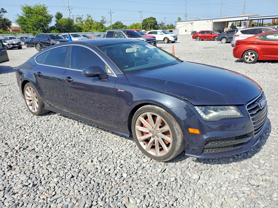 2013 Audi A7 VIN WAU2GAFC1DN061228 COPART salvage auction — MINOR DENT/SCRATCHES, Fl - Certificate Of Title, sold $3,750 on 2026-07-24 (photo 4)