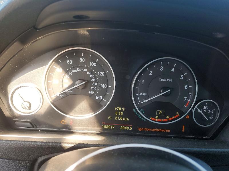 2014 BMW VIN WBA3N3C5XEK230693 COPART salvage auction — MECHANICAL, Al - Certificate Of Title, sold $250 on 2026-07-28 (photo 9)