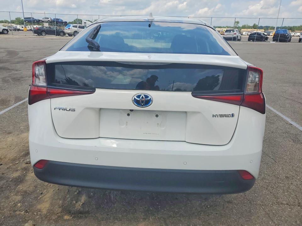 2022 Toyota Prius VIN JTDKAMFU7N3184219 COPART salvage auction — SIDE, Oh - Cert Of Title-Salvage, sold $8,400 on 2026-07-15 (photo 6)