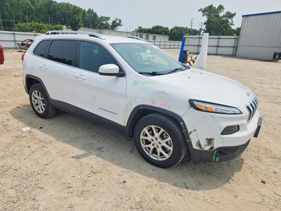 2018 Jeep Cherokee VIN 1C4PJMLX7JD506205 COPART salvage auction — FRONT END, VA - CERT OF TITLE - SALVAGE, sold $1,600 on 2026-07-22 (photo 4)